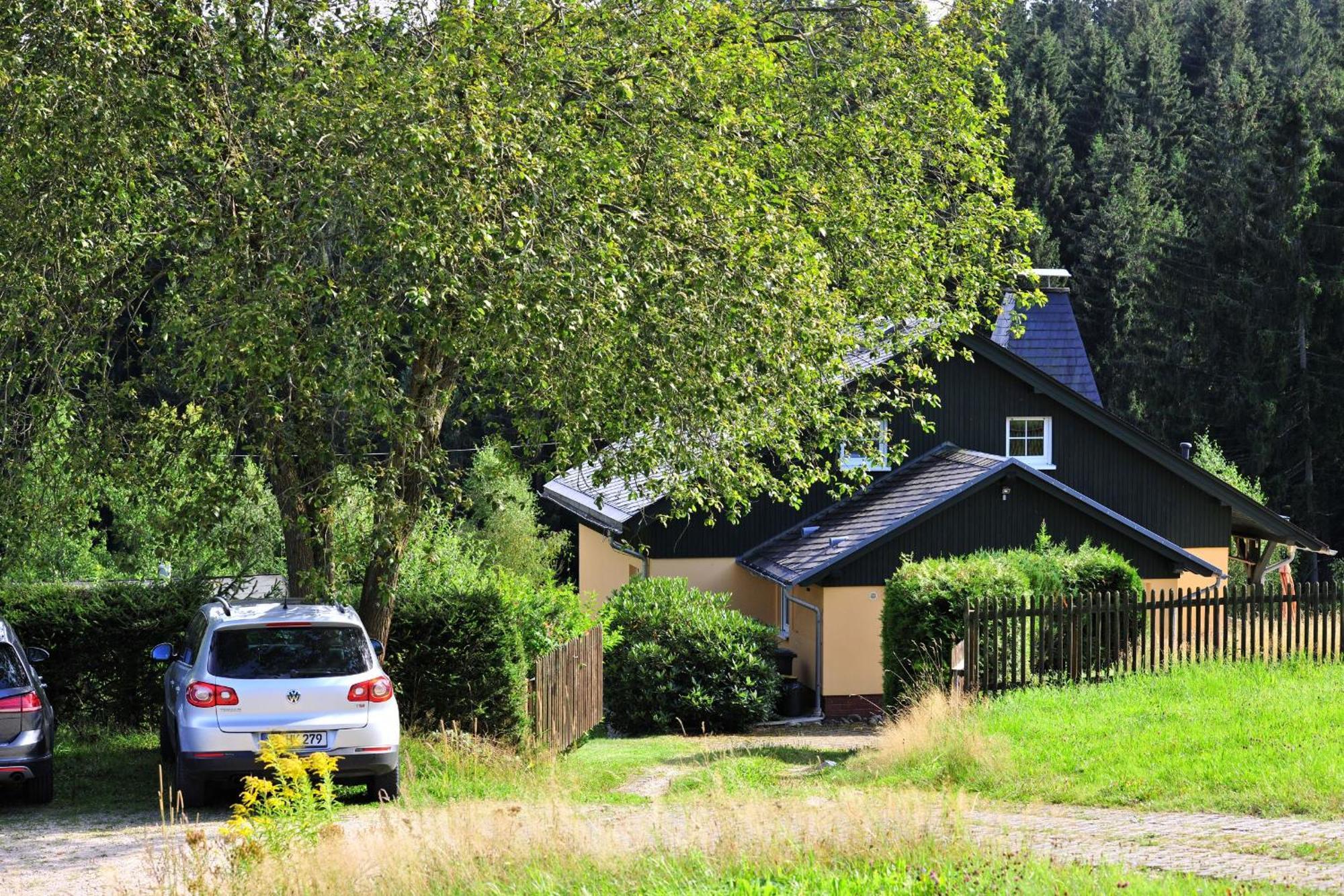 Exklusives Ferienhaus "Waldzauber" Ruhe Und Natur Pur Am Waldrand Geniessen Schönheide Eksteriør billede